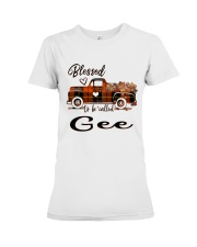 Blessed To Be Called Gee - Autumn Premium Fit Ladies Tee tile