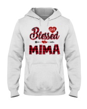 Blessed Mima - Red Hooded Sweatshirt tile
