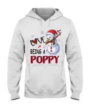 I Love Being A Poppy - Xmas Hooded Sweatshirt tile