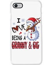 I Love Being A Granny & Gig - Xmas Phone Case tile