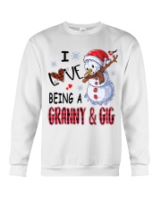 I Love Being A Granny & Gig - Xmas Crewneck Sweatshirt tile