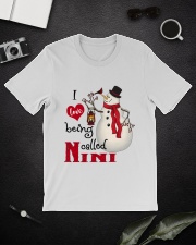 I Love Being Called Nini - Xmas Classic T-Shirt lifestyle-mens-crewneck-front-16