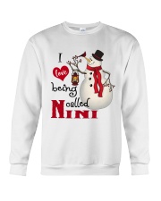 I Love Being Called Nini - Xmas Crewneck Sweatshirt tile