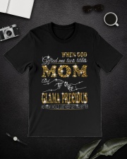Mom And glama Precious - Bling 2022 Classic T-Shirt lifestyle-mens-crewneck-front-16