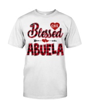 Blessed Abuela - Red Classic T-Shirt front