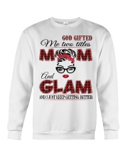 Mom And Glam - Red 2022 .Png Crewneck Sweatshirt tile