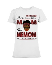 Mom And Memom Rock Them Both - B2 Premium Fit Ladies Tee tile