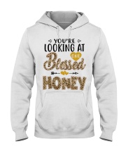 One Blessed Honey - Leo Hooded Sweatshirt tile