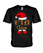Fifi Claus - Funny Christmas V-Neck T-Shirt tile