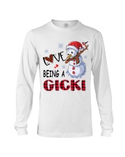 I Love Being A Gicki - Xmas Long Sleeve Tee tile
