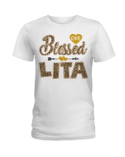Blessed Lita - Leo Ladies T-Shirt tile