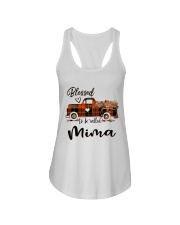 Blessed To Be Called Mima - Autumn Ladies Flowy Tank tile