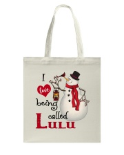 I Love Being Called Lulu - Xmas Tote Bag tile