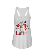I Love Being Called Lulu - Xmas Ladies Flowy Tank tile