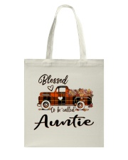 Blessed To Be Called Auntie - Autumn Tote Bag tile