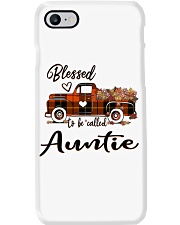 Blessed To Be Called Auntie - Autumn Phone Case tile