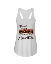 Blessed To Be Called Auntie - Autumn Ladies Flowy Tank tile