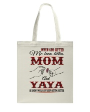 Mom And Yaya - H Tote Bag tile
