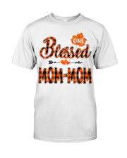 Blessed Mom-Mom - Autumn Classic T-Shirt front