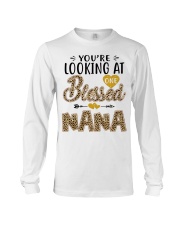 One Blessed Nana - Leo Long Sleeve Tee tile