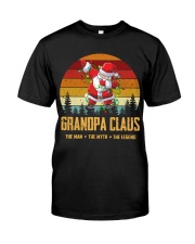 Grandpa Claus The Legend - Christmas Premium Fit Mens Tee tile