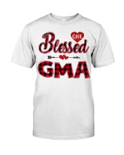 Blessed Gma - Red Classic T-Shirt front