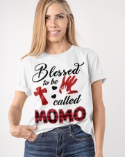Blessed To Be Called Momo - Red Classic T-Shirt apparel-classic-tshirt-lifestyle-front-100