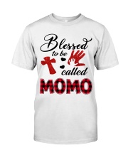 Blessed To Be Called Momo - Red Classic T-Shirt front