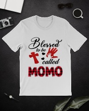 Blessed To Be Called Momo - Red Classic T-Shirt lifestyle-mens-crewneck-front-16