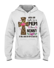 Mom Then A Nonny - Cross 2 Hooded Sweatshirt tile