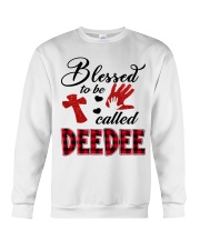 Blessed To Be Called Deedee - Red Crewneck Sweatshirt tile