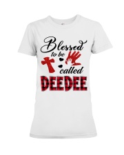 Blessed To Be Called Deedee - Red Premium Fit Ladies Tee tile