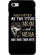 Mom And Mema - Rock Them Both Cross Phone Case tile