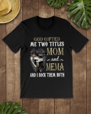 Mom And Mema - Rock Them Both Cross Classic T-Shirt lifestyle-mens-crewneck-front-18