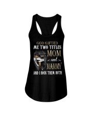 Mom And Mammy - Rock Them Both Cross Ladies Flowy Tank tile