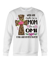 Mom Then An Omi - Cross 2 Crewneck Sweatshirt tile