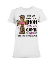 Mom Then An Omi - Cross 2 Premium Fit Ladies Tee tile