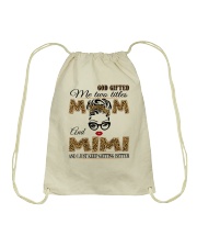 Mom And Mimi - 2022.Png Drawstring Bag tile