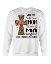 Mom Then A Ma - Cross 2 Crewneck Sweatshirt tile