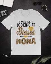 One Blessed Nona - Leo Classic T-Shirt lifestyle-mens-crewneck-front-16