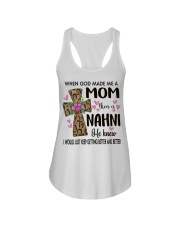 Mom Then A Nahni - Cross Ladies Flowy Tank tile