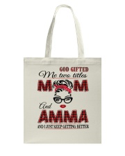 Mom And Amma - Red 2022 .Png Tote Bag tile