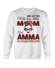 Mom And Amma - Red 2022 .Png Crewneck Sweatshirt tile