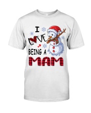 I Love Being A Mam - Xmas Classic T-Shirt front