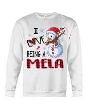 I Love Being A Mela - Xmas Crewneck Sweatshirt tile