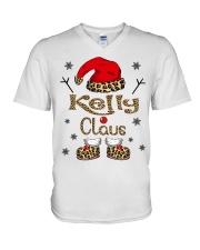 Kelly Claus - Funny V-Neck T-Shirt tile