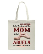 Mom And Abuela I Rock Them Both Tote Bag tile