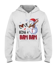 I Love Being A Bam Bam - Xmas Hooded Sweatshirt tile