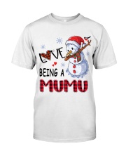 I Love Being A Mumu - Xmas Classic T-Shirt front