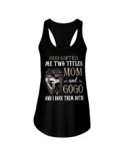 Mom And Gogo - Rock Them Both Cross Ladies Flowy Tank tile